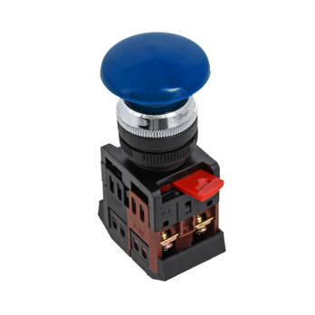 Кнопка AEA-22 синяя NO+NC Грибок EKF