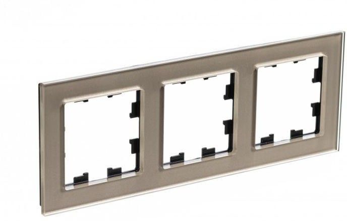 Рамка 3-м AtlasDesign Nature стекло шампань SE ATN320503