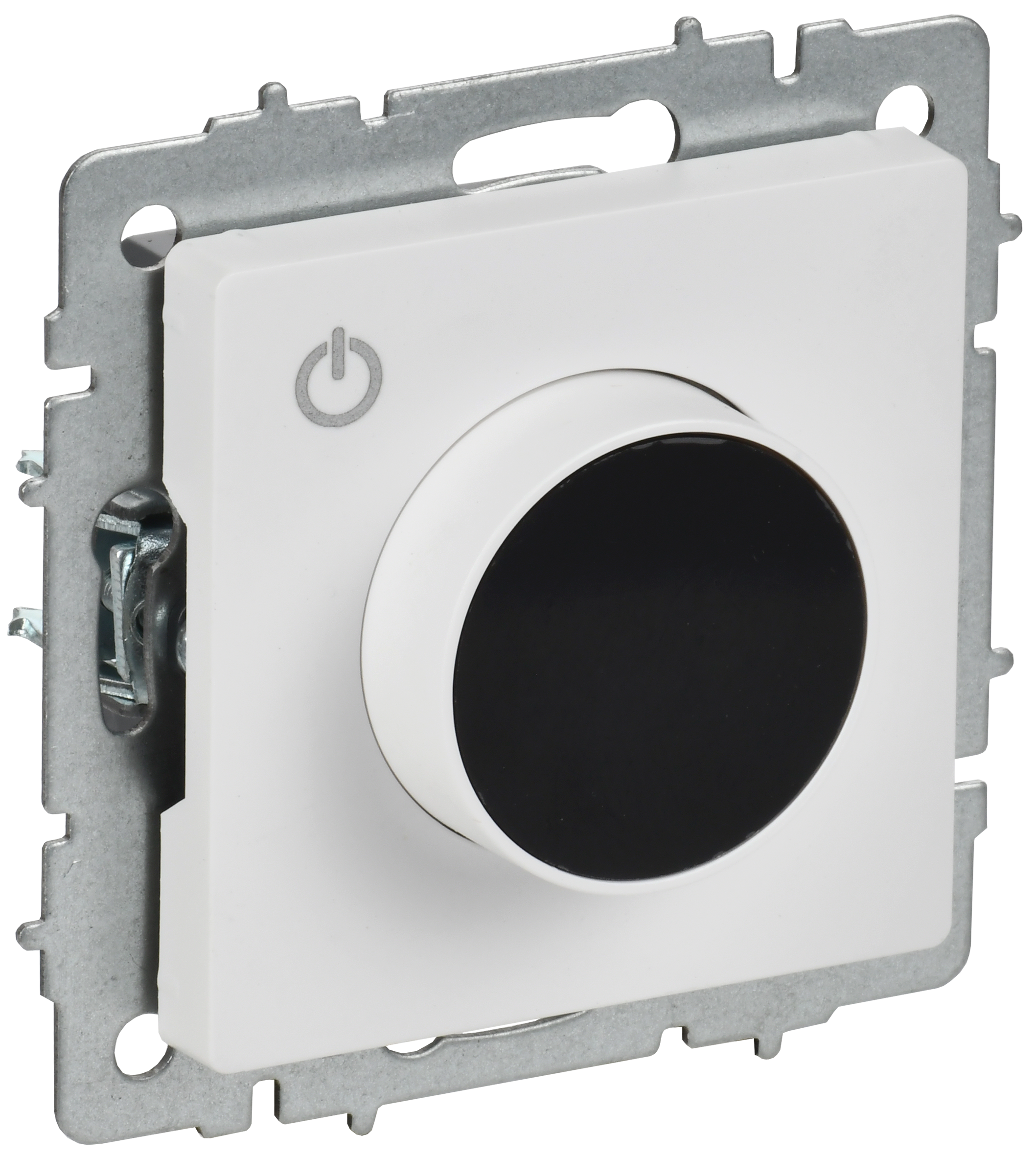 BRITE Термостат электронный с индикацией ТС10-1-БрАБ арктический белый IEK BR-RT11-K91