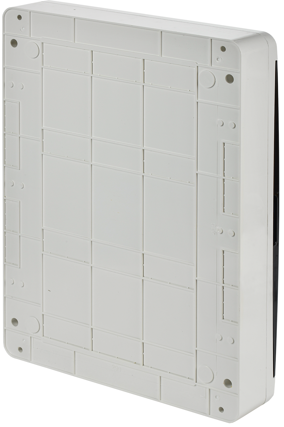 TEKFOR Корпус пластиковый ЩРН-П-54 IP41 черная прозрачная дверь IEK - Фото 4