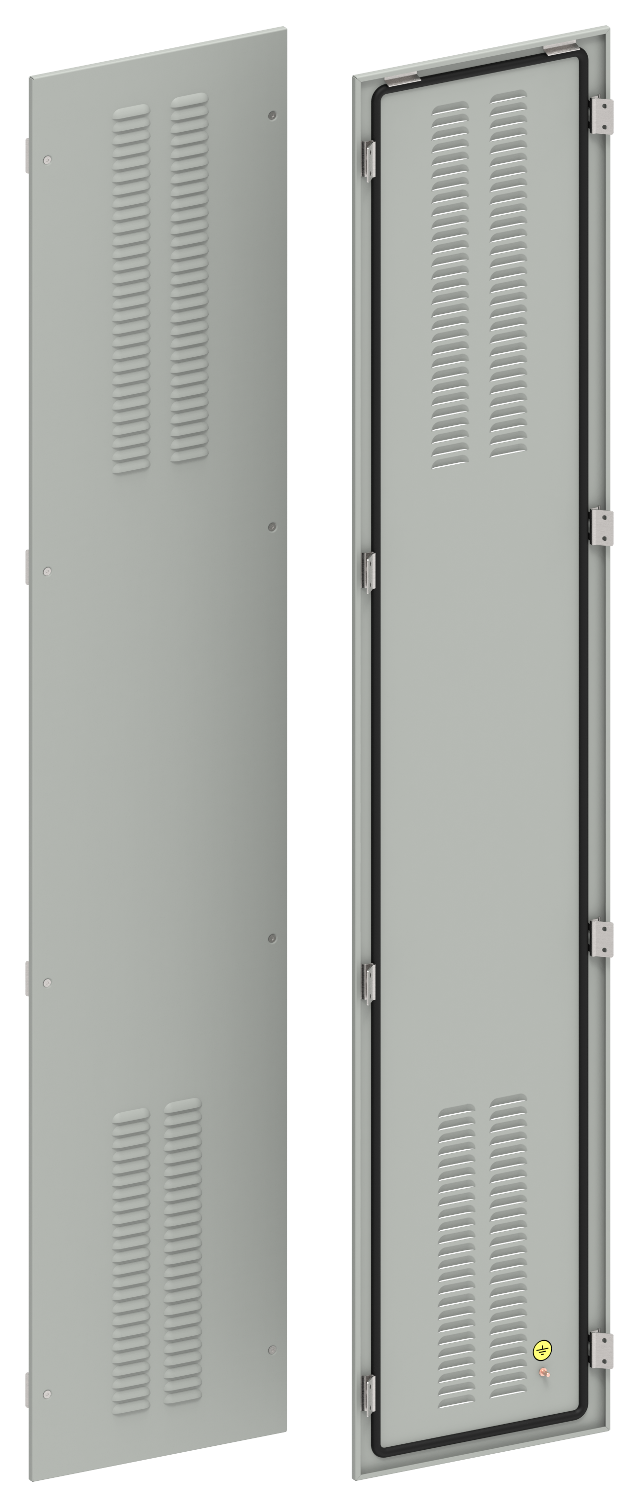 FORMAT Панель задняя вентилируемая 2000х400мм IEK FO-00-PBV-200-040