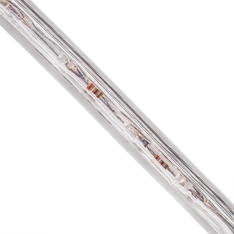 Дюралайт LED трехжильный 230В 13мм 36 LED/м МУЛЬТИ (RYGB) свечение с динамикой модуль 1м бухта 100м NEON-NIGHT - Фото 5