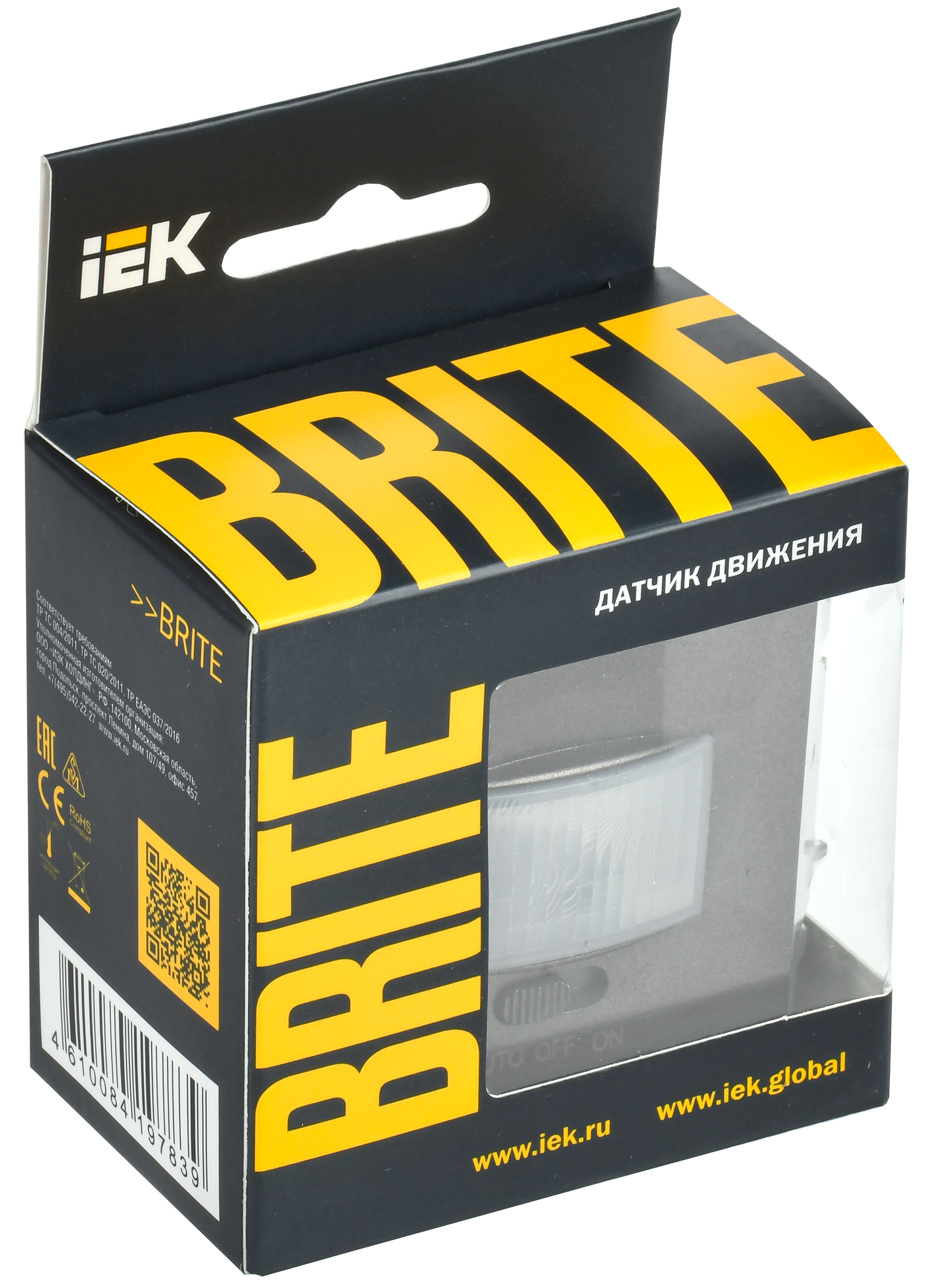 BRITE Датчик движения ДС10-1-БрТБ темная бронза IEK - Фото 2