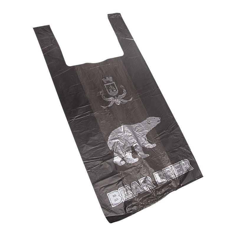 Пакет майка ПНД 30+16*60, 12мкм "Белый Медведь" (100шт./уп) 61-0105