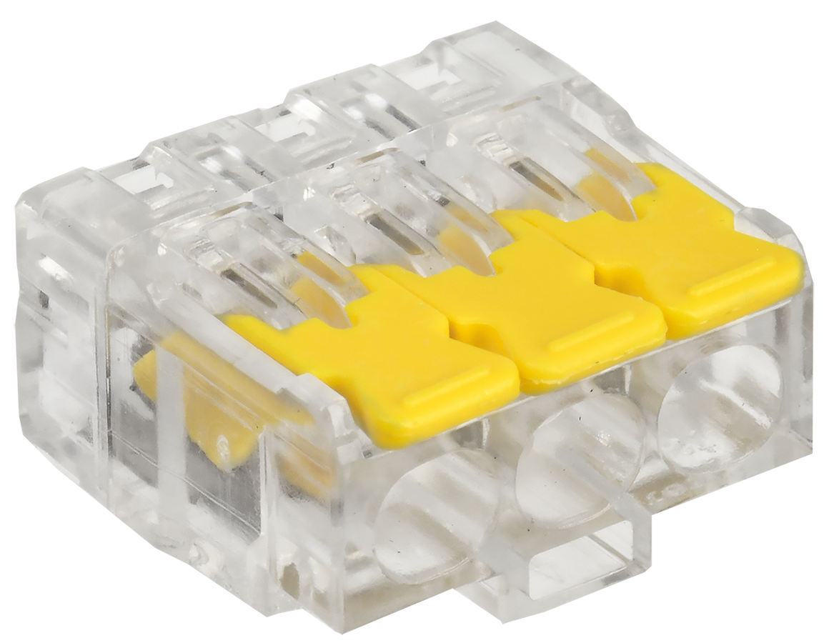 Строительно-монтажная клемма СМК 228-413 (4шт/упак) IEK