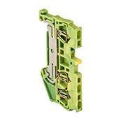 Колодка клеммная пружинная JXB-ST-1.5 3 вывода земля EKF plc-jxb-st-1.5-3-pen