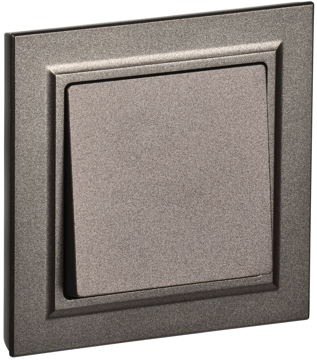 BRITE Выключатель 1-клавишный 10А в сборе ВСР10-1-0-БрТБ темная бронза IEK BR-V10-0-10-K45-F