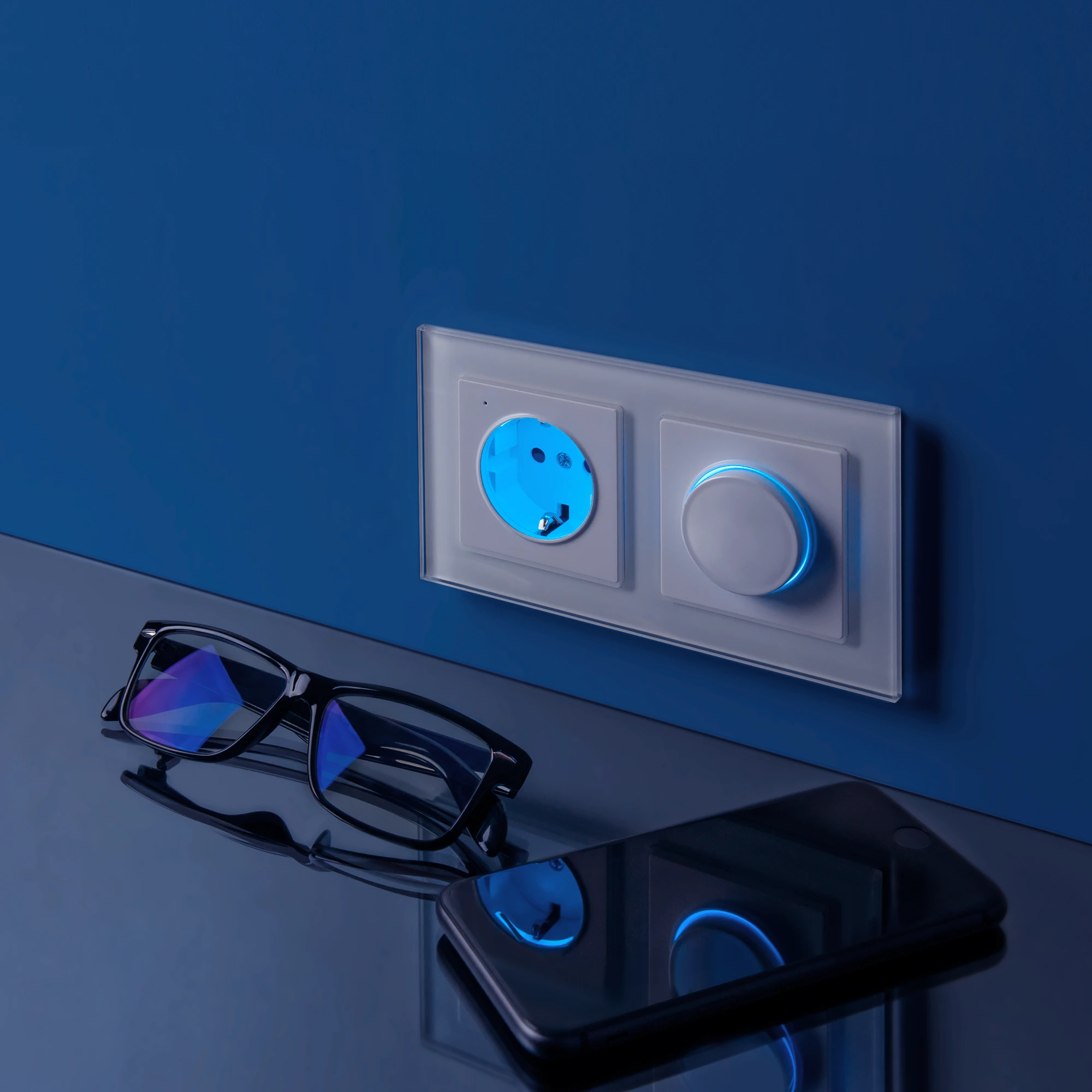 Рамка на 2 поста Favorit (белый,стекло) Werkel - Фото 8