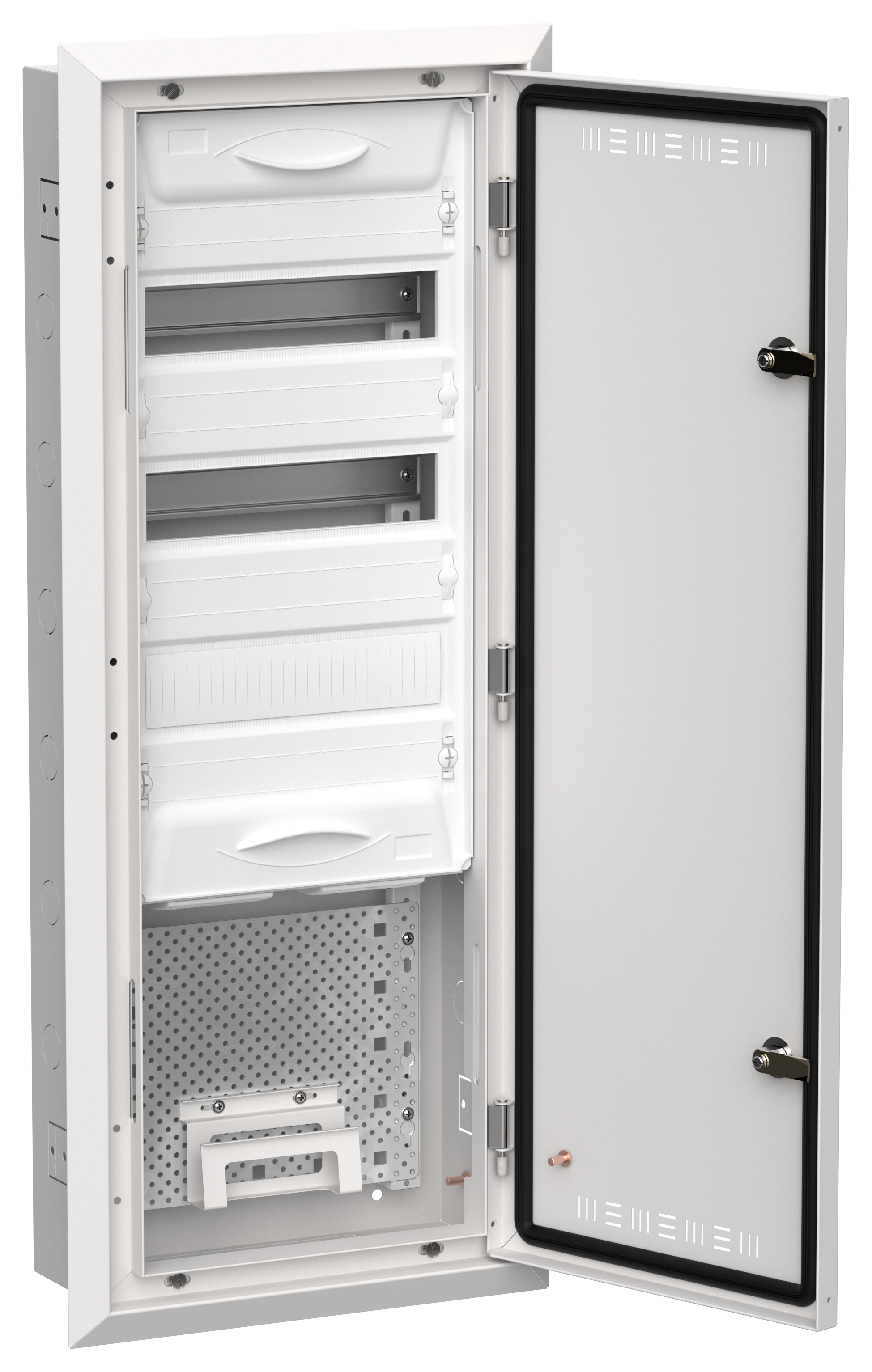 TITAN 5 Корпус комбинированный ЩРв-36 (1х60) 880х365х130мм IP30 белый IEK TI5-51-V-1X060-30