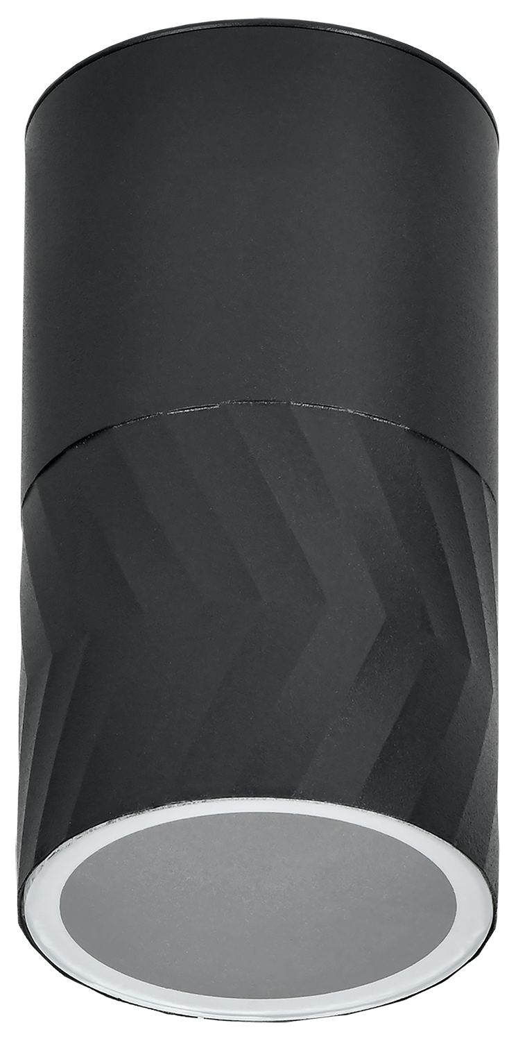 LIGHTING Светильник уличный 5110 потолочный под лампу GU10 IP65 черный IEK LT-UPU0-5110-GU10-1-K02