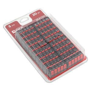 Клемма СМК 221-415 с рычагом 5 отверстий блистер (20шт.) EKF plc-smk-221-415b-20