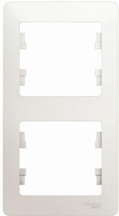 Рамка 2-м Glossa вертикал. перламутр SE GSL000606 1180370