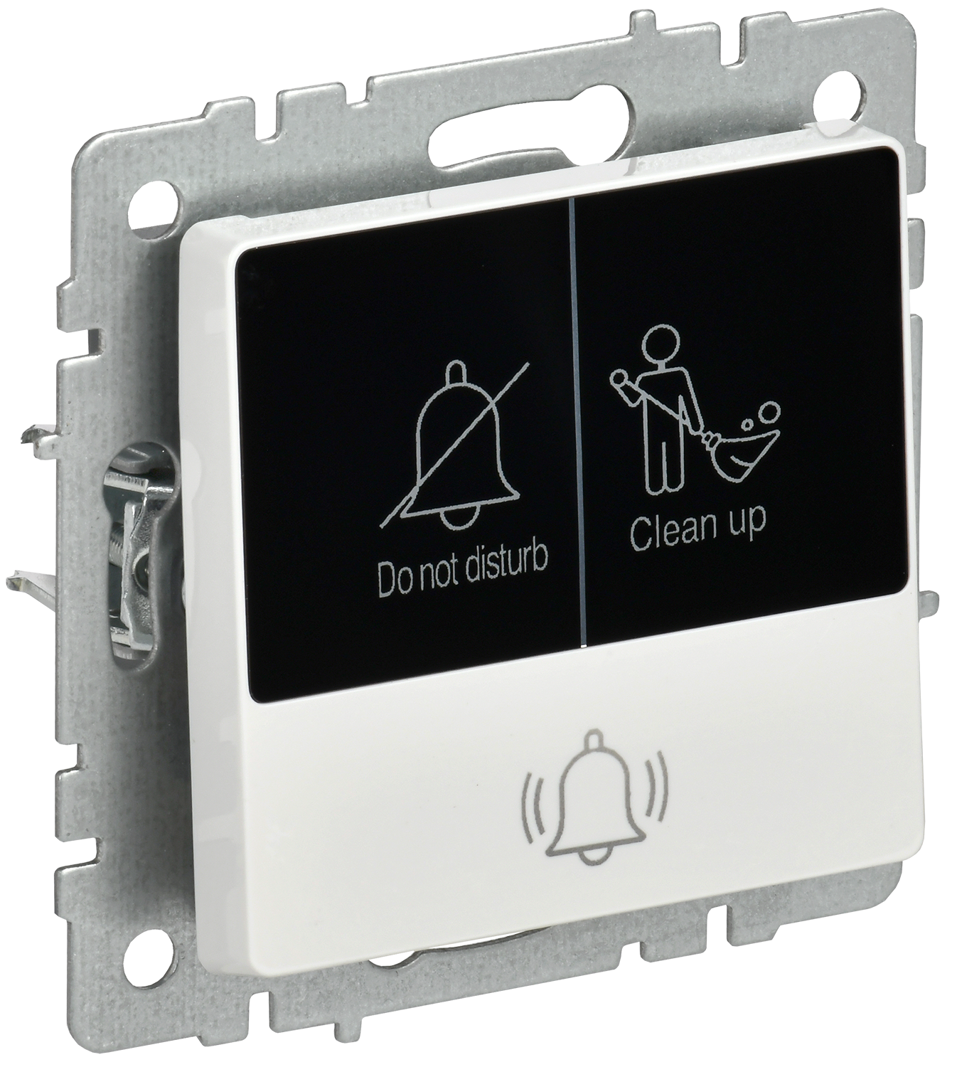 BRITE Кнопка звонка с индикацией для отелей 10А ВС10-1-9-БрБ белый IEK BR-V14-2-10-K01