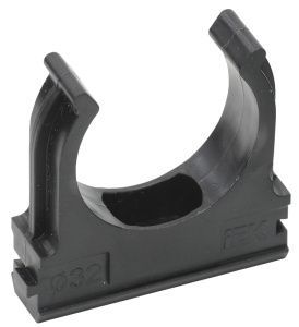 ELASTA Держатель с защелкой CF32 черный IEK CTA10D-CF32-K02-050