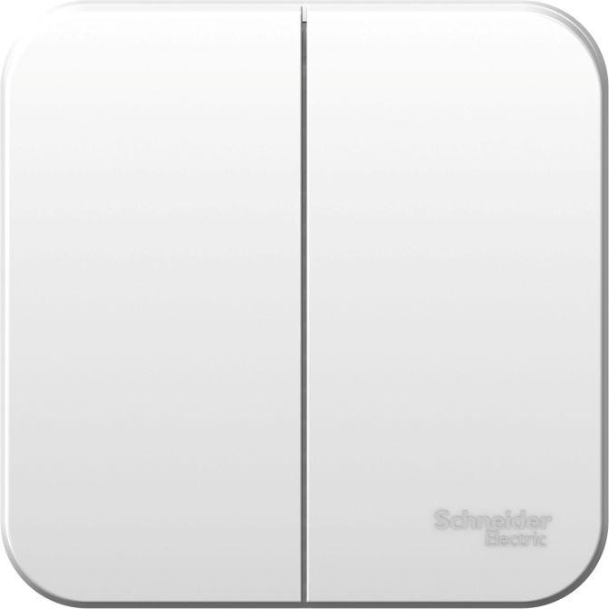 Выключатель 2-кл. ОП Blanca 6А IP20 (сх. 5) 250В бел. SE BLNVA065001 - Фото 2