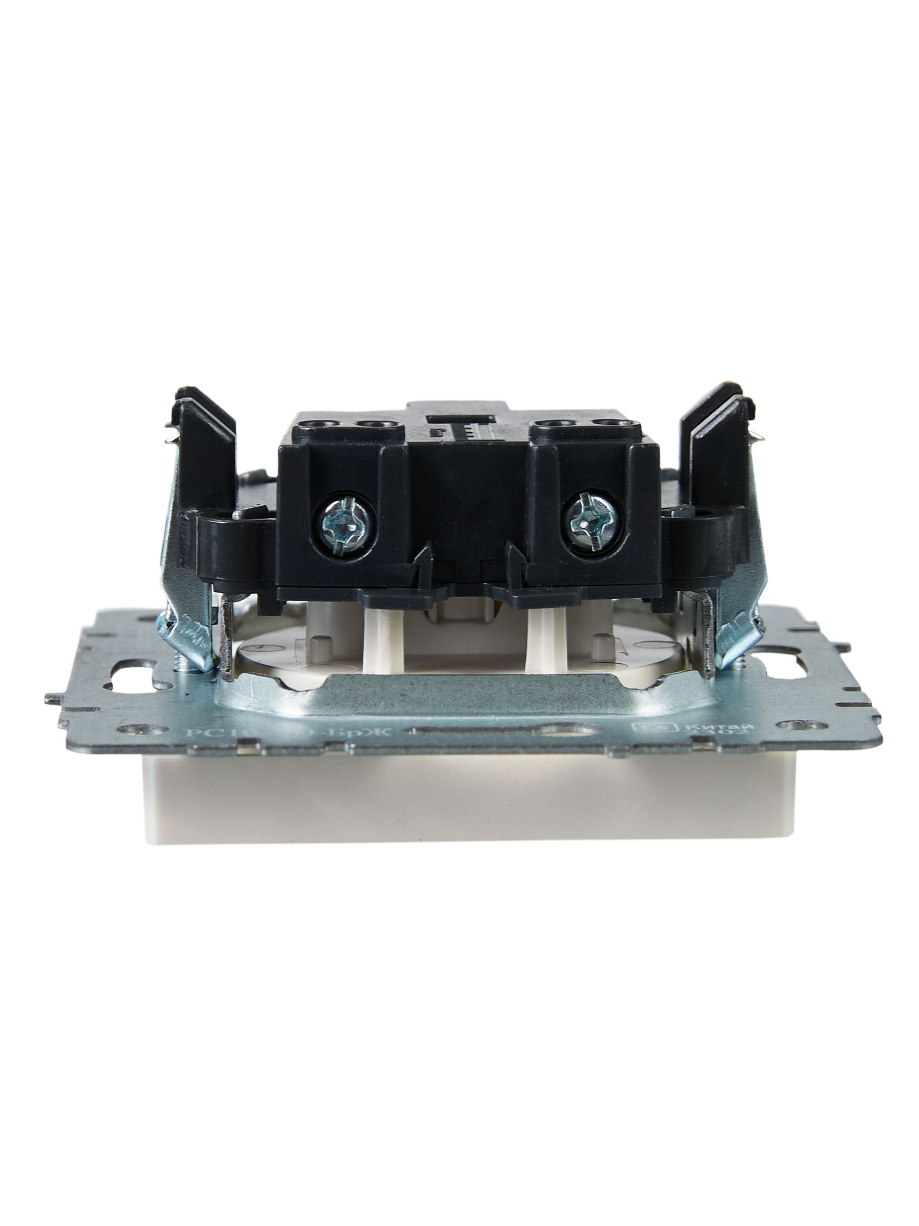 BRITE Розетка 1-местная без заземления без защитных шторок 10А РС10-1-0-БрЖ жемчуг IEK - Фото 4