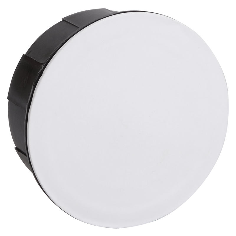 Коробка распаячная КМ41005 для твердых стен безгалогенная (HF) D=70х30мм с крышкой IEK UKT01-070-030-000