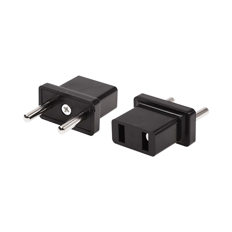 Сетевой переходник EU-CN черный REXANT 11-1066