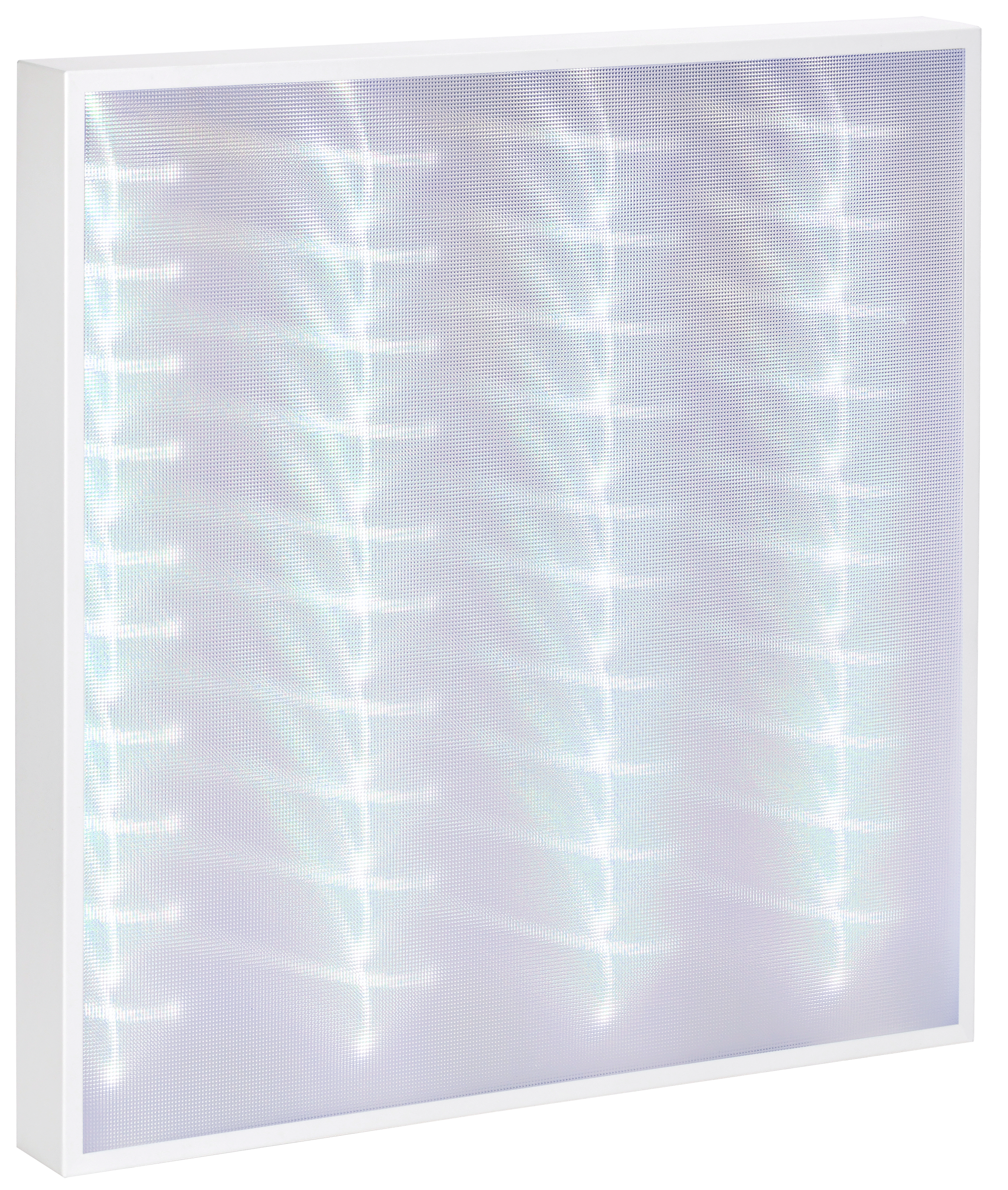 LIGHTING PRO Светильник светодиодный ДВО 2001D 45Вт 6500К IP40 588х588мм Грильято микропризма Dali IEK - Фото 2