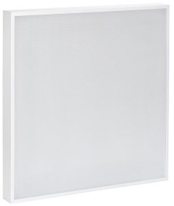 LIGHTING PRO Светильник светодиодный ДВО 2001A 30Вт 3000К IP40 588х588мм Грильято призма БАП 3ч IEK LTP-DVO0-2001A-30-30-K01