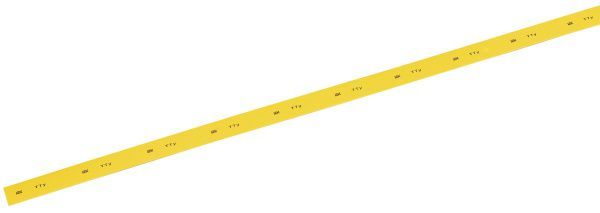 Трубка термоусадочная ТТУ нг-LS 40/20 желтая (1м) IEK UDRS-D40-1-K05