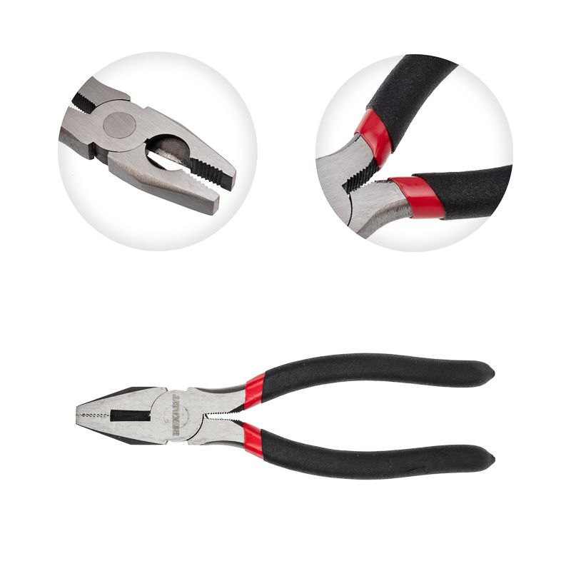 Плоскогубцы комбинированные 180мм, обливные рукоятки REXANT - Фото 3