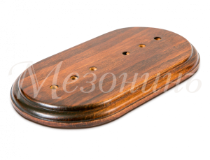 Подложка двухместная "Элегант", цвет- темный дуб, ТМ "МЕЗОНИНЪ" GE70712-26 GE70712-26