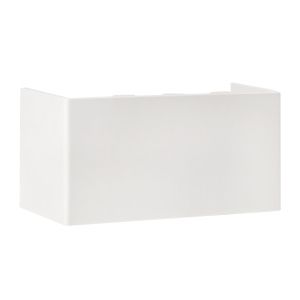 Соединитель (100х40) (2 шт) белый EKF-Plast conw-100-40x2