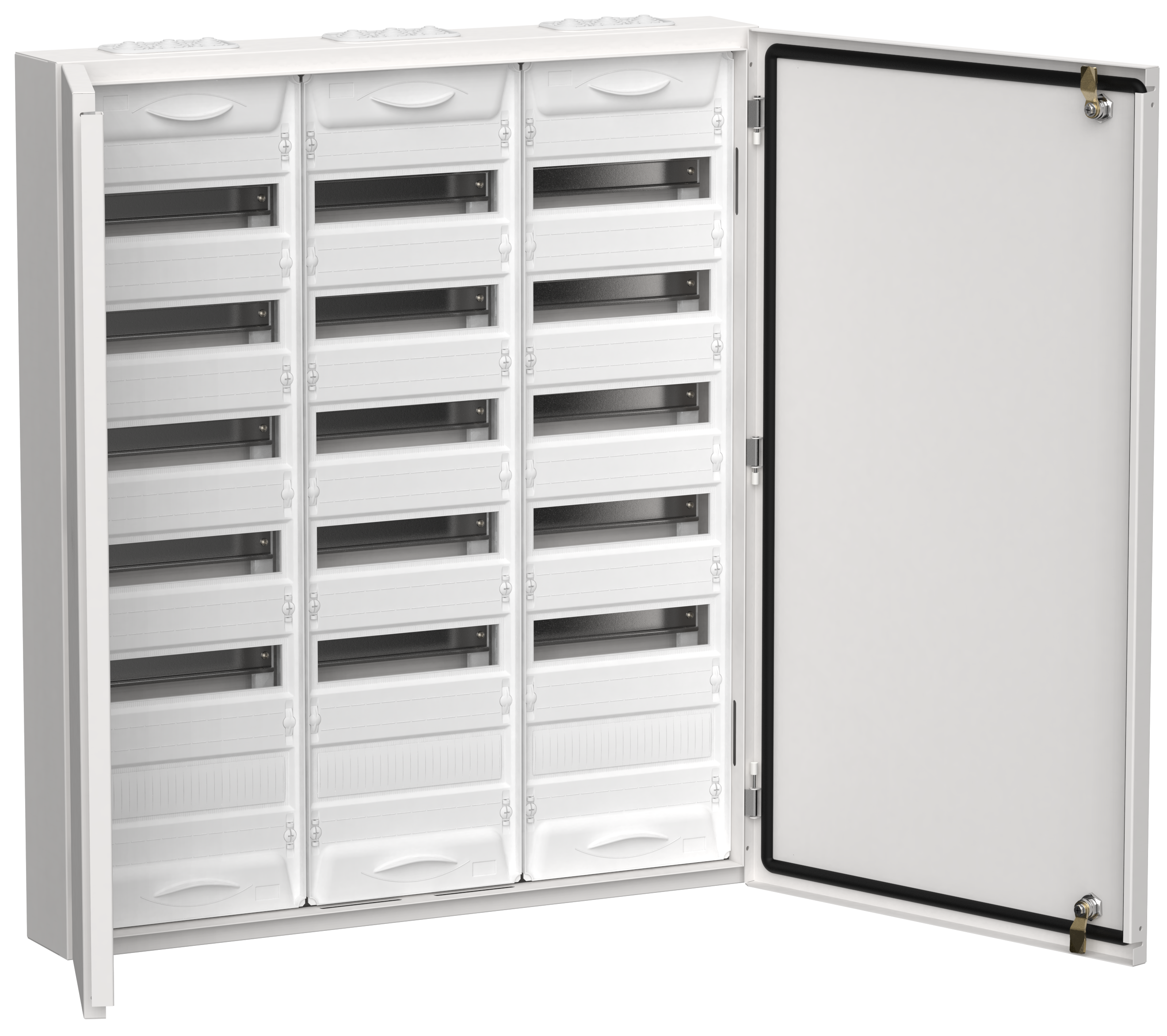 TITAN 5 Корпус металлический ЩРн-216 (3х72) 960х830х140мм IP54 белый (две двери) IEK