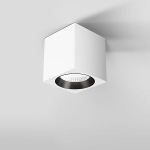 Светильник потолочный светодиодный 9W 4000К Matrix белый/черный 25051/LED Elektrostandard a065286