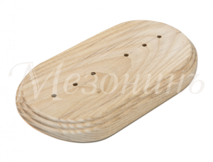 Накладка "Ретро" на оцилиндрованное бревно D220мм., 2-местная, внешний размер: 175 х 106 мм.,  ТМ "М GE71722-00