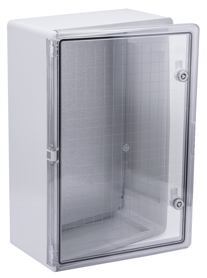 Корпус пластиковый ЩМПп 600х400х200мм прозрачная дверь УХЛ1 IP65 IEK