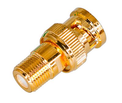Переход гнездо F - штекер BNC GOLD REXANT - Фото 2