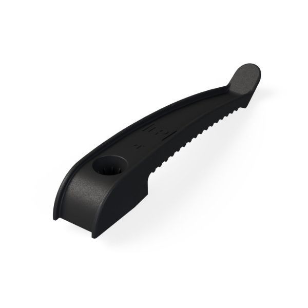 Держатель кабеля односторонний для прямого монтажа черный (20шт/уп) Промрукав