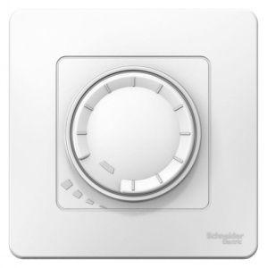 Светорегулятор поворотно-нажимной универсальный СП Blanca 400Вт бел. SE BLNSS040011 1210273