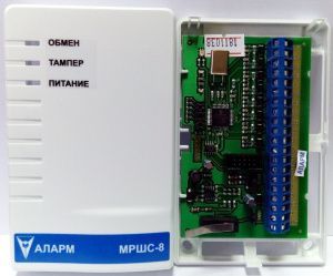Модуль расширения шлейфов сигнализации МРШС-8 (используется с ППКО Аларм-11, -14, -15) ALA22