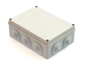 Коробка распаячная для о/п 190х140х70мм IP55, 10 вводов (20шт) GE41244