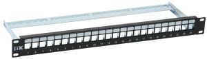 ITK 1U Модульная патч-панель FTP, 24 порта PP24-1UMF