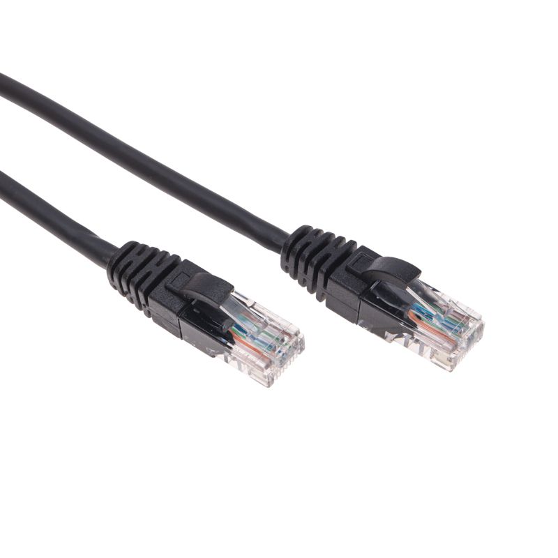 Патч-корд U/UTP, CAT 6, RJ45-RJ45, 26AWG, LSZH, черный, 1м REXANT - Фото 3