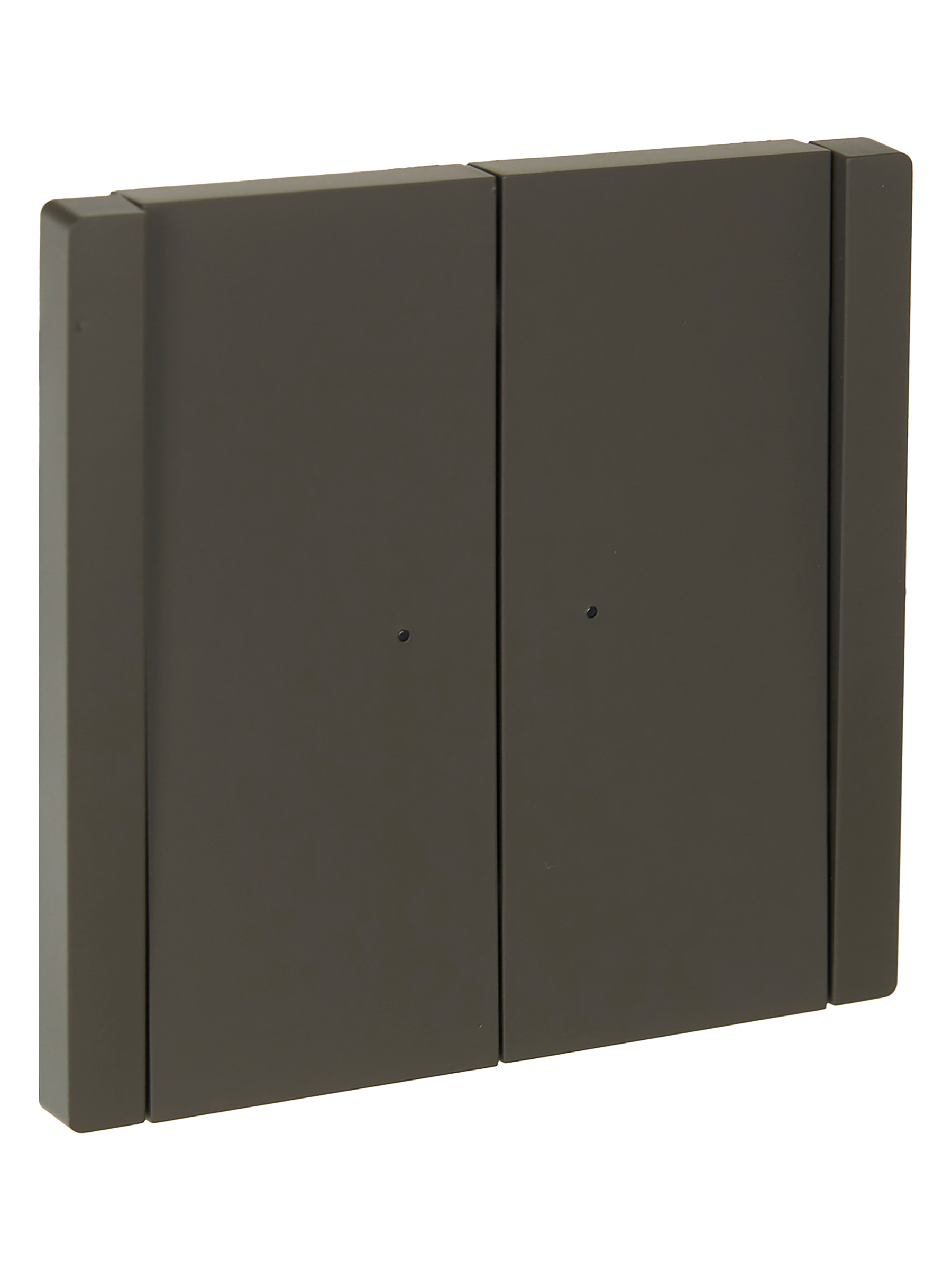 FORTE&PIANO Выключатель 2-клавишный с индикацией 10А FP306 серый IEK FP-V20-1-10-1-K03