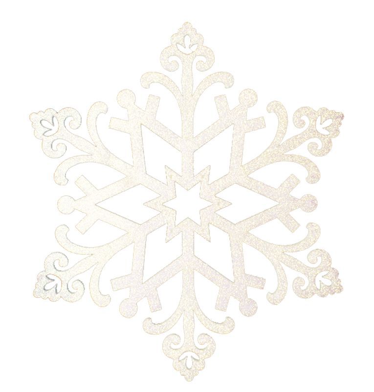 Елочная фигура Снежинка Снегурочка, 81 см, цвет шампань 502-374