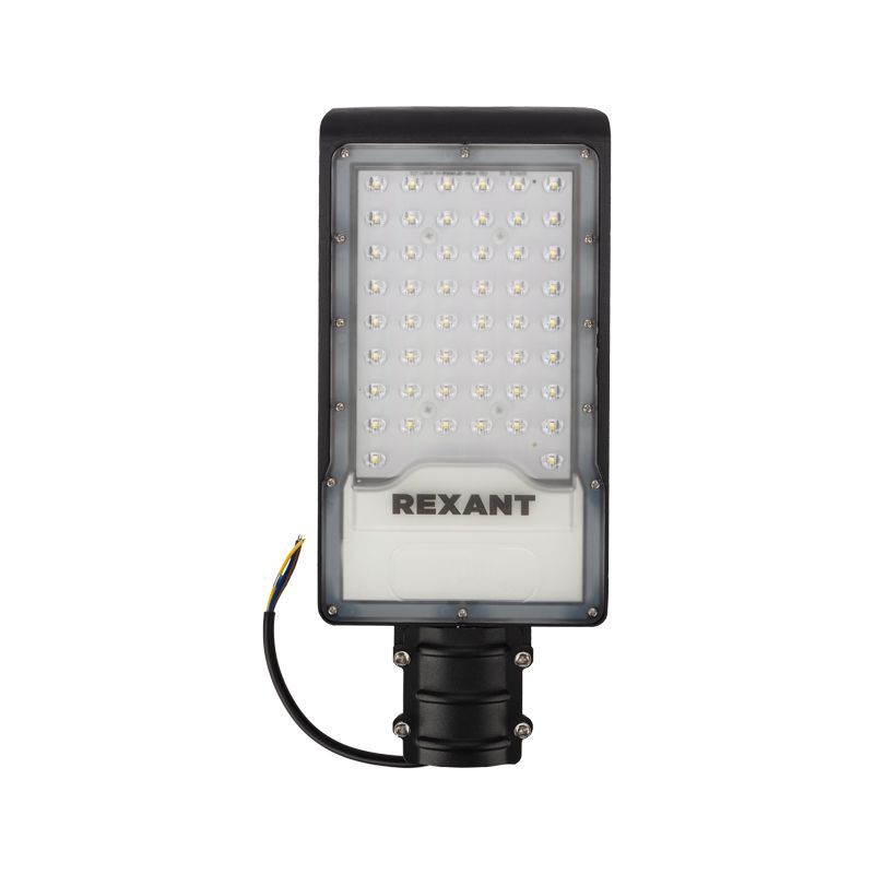 Светильник светодиодный консольный ДКУ-01 70Вт 5000К общего назначения IP65 6000Лм черный REXANT 607-305