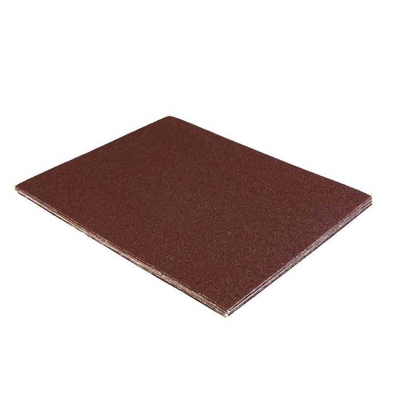 Шкурки шлифовальные в листах на тканевой основе, водостойкие 230х280мм, Р60 (10 шт/уп) KRANZ KR-91-1302