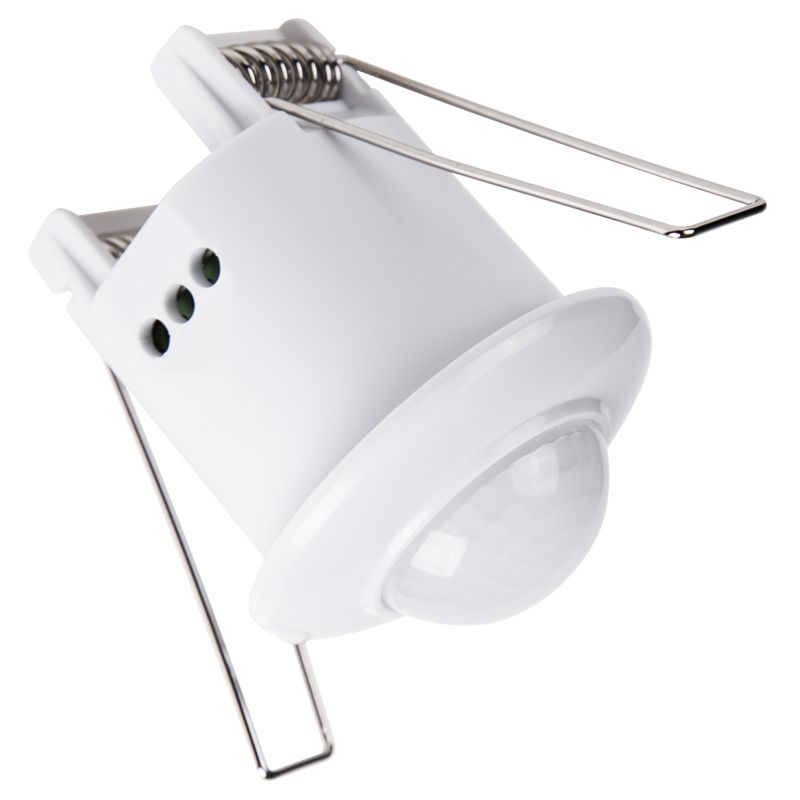 Датчик движения точечный ДДТ 02, 360°, 800 Вт, 3-2000 Лк, 6 м, 10-900 сек. REXANT 11-9207