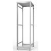 Стойка открытая двухрамная 19" 42U с регулируемой глубиной 600-1000мм (состоит из 2 коробок) REXANT 04-2713