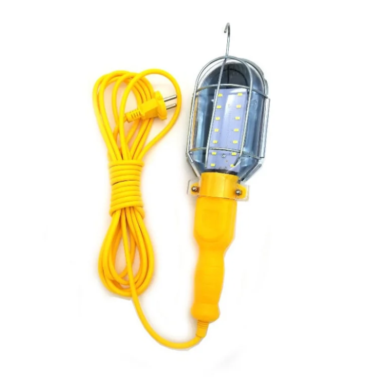 Светильник СПС-01 переносной гаражный 24LED, 12Вт, 220В, ПВС 2х0,75, 10м DEKRON DEK1215-0007