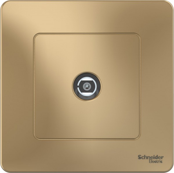 Розетка телевизионная TV 1-м СП Blanca коннектор титан SE BLNTS000014 - Фото 3