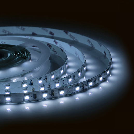 Лента светодиодная ЭКО smd2835 60д/м 12В 6500К IP20 5м Apeyron