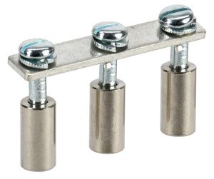Перемычка в сборе для колодки клеммной CTS 35мм2 3PIN IEK YCT10-00-K03-035-A-3P