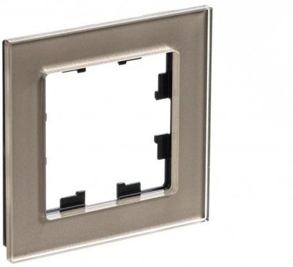 Рамка 1-м AtlasDesign Nature стекло шампань SE ATN320501